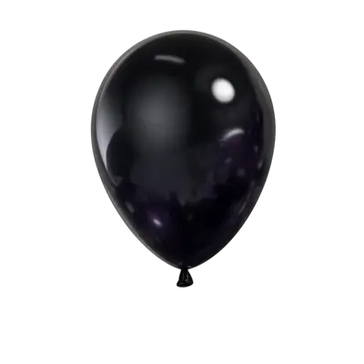 Black purple balloons
