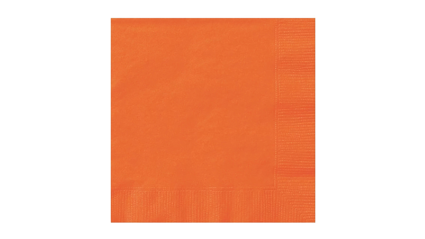 Pumpkin Orange Napkins