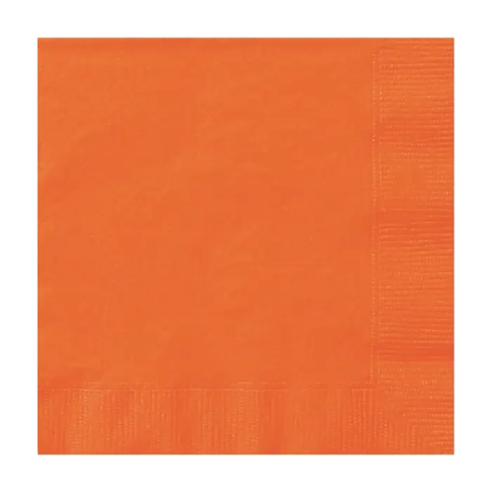 Pumpkin Orange Napkins