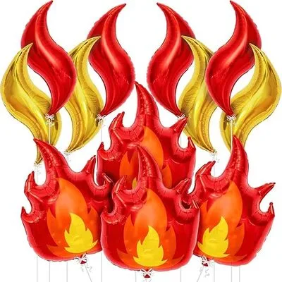 Flame Balloons 16 pcs
