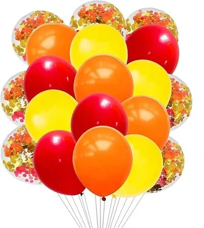 Firefighter Confetti Balloons 50 pcs
