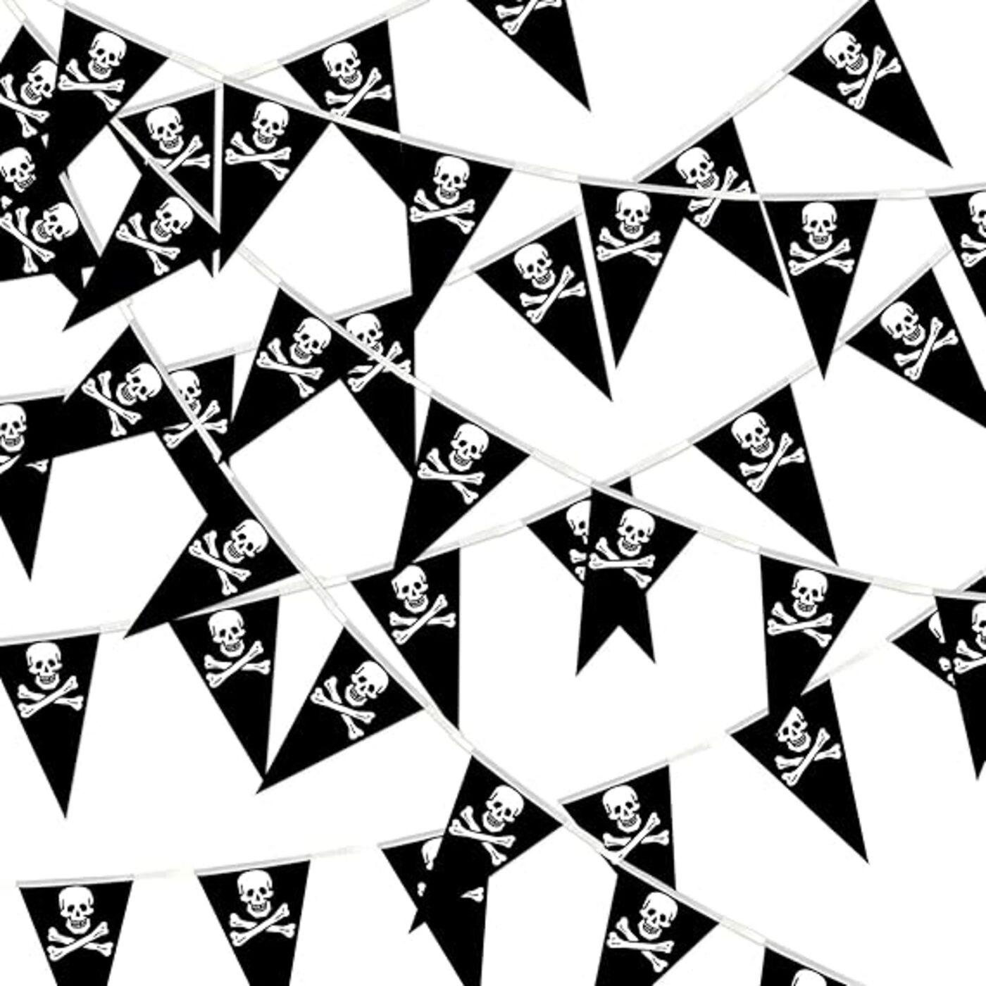 Pirate Banner Skull Flags 38 pcs