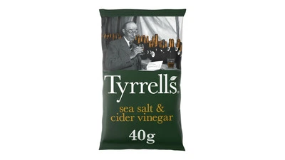 Tyrrells Sea Salt & Cider Vinegar Crisps