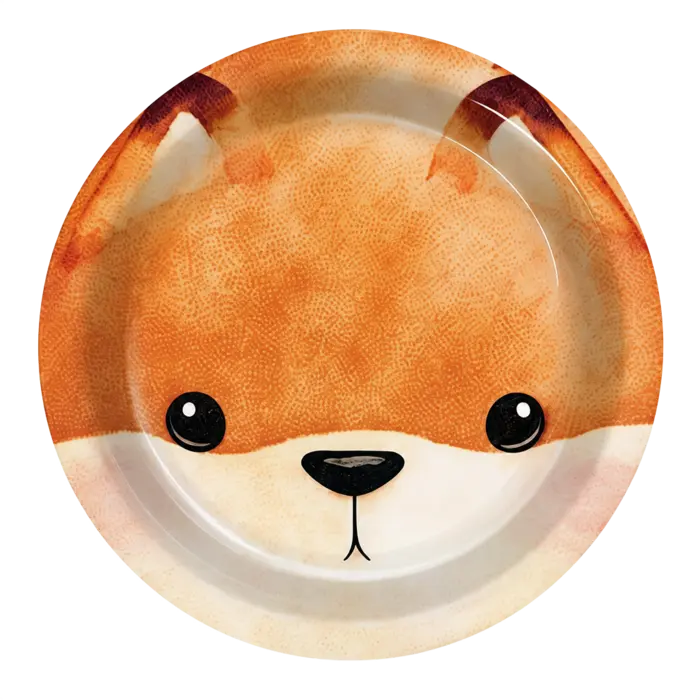 Safari Animal Paper Plates 7 Inch 40 pcs