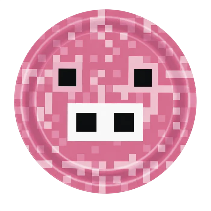 Gaming Paper Plates 7 Inch 40 pcs