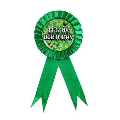 Pixel Birthday Pin