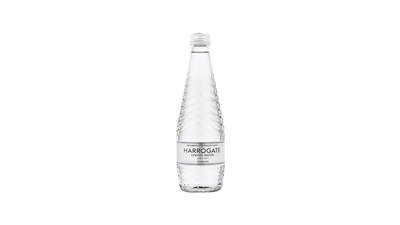 Harrogate Sparkling Water in a Glass Bottle