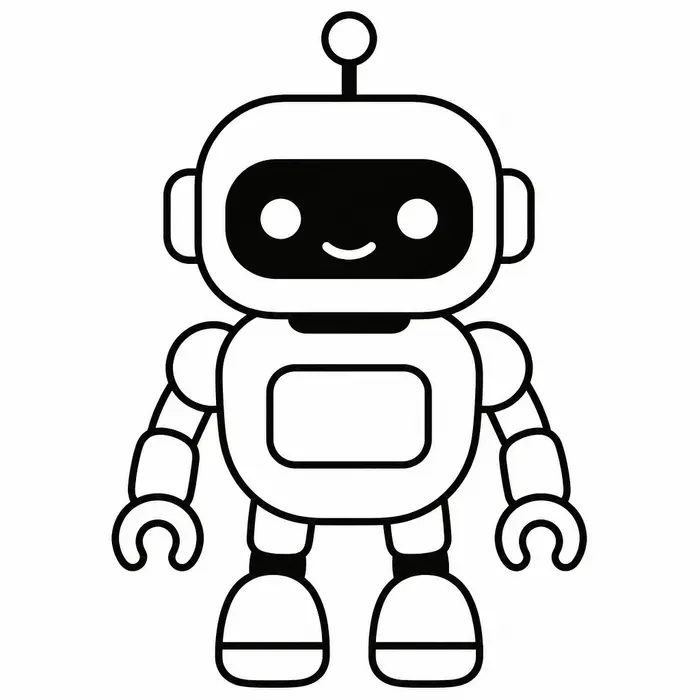 Robot Temporary Tattoos 90 pcs