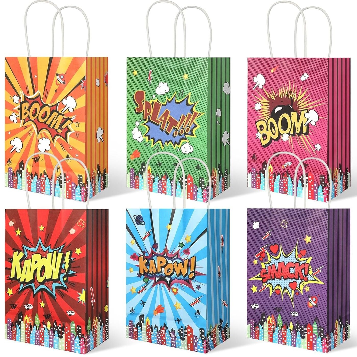 Superhero Party Bags 20 pcs