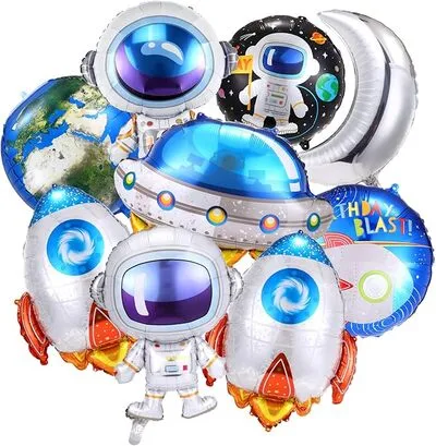 Space Balloons 9 pcs