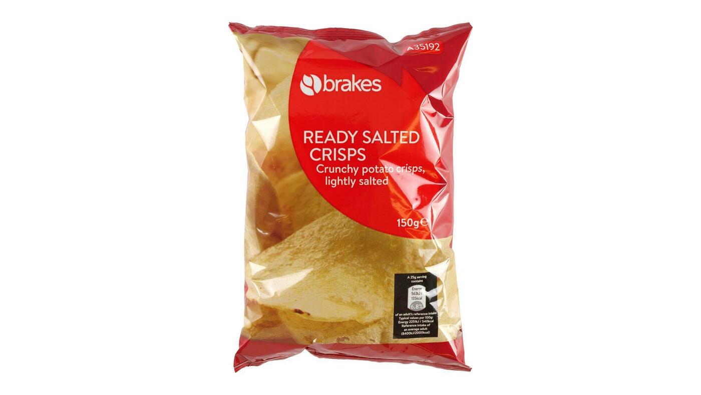Ready Salted Crisps Bowl