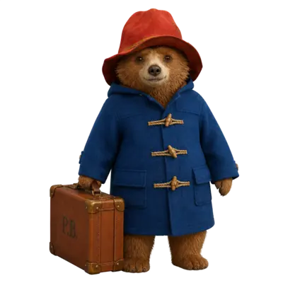 Paddington in Peru Stickers 6 sheets