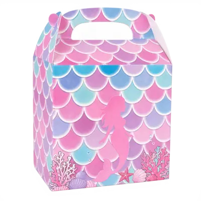 Mermaid Scale Party Favor Bags x12