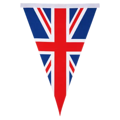 Union Jack Triangular Bunting