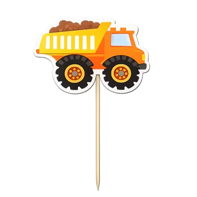 Construction Cupcake Toppers