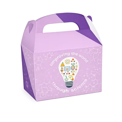 Mad Science Party Favor Boxes