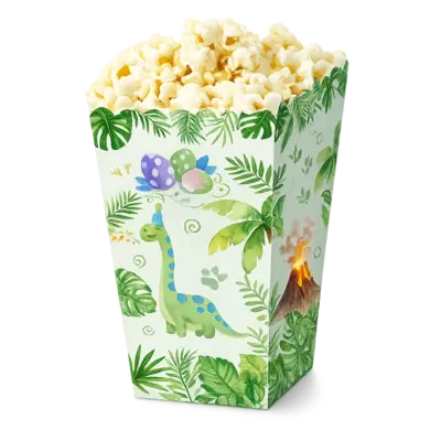 Dinosaur Popcorn Boxes