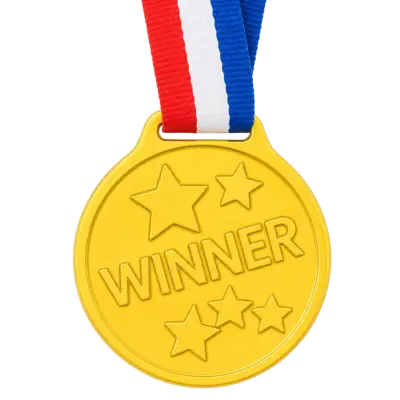 D.A.Y. Republic Trophy & Medal Awards Set