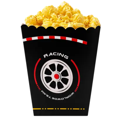 Race Car Party Popcorn Boxes
