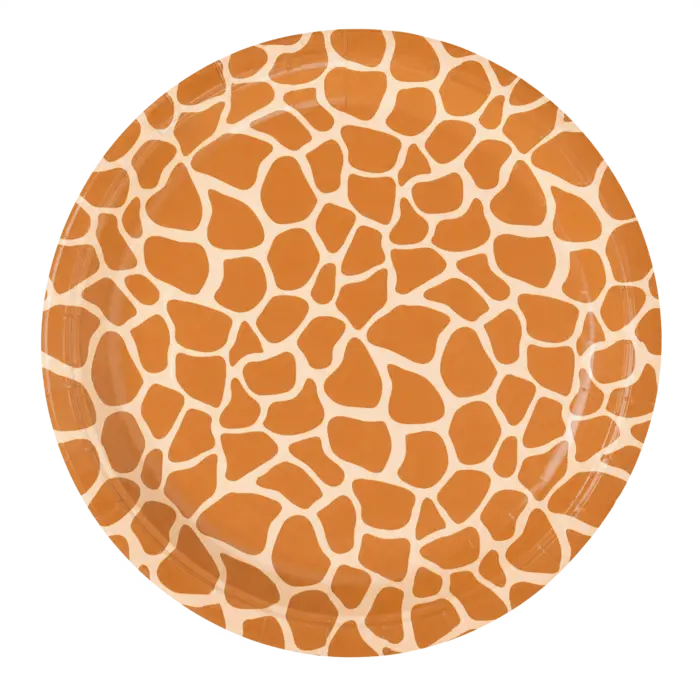Safari Animal Print Paper Plates