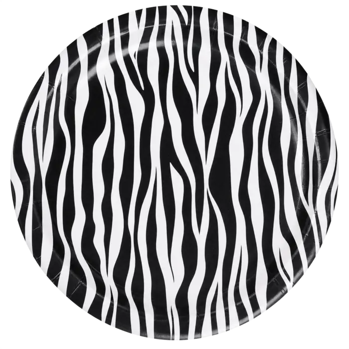 Safari Animal Print Paper Plates – 16 pcs