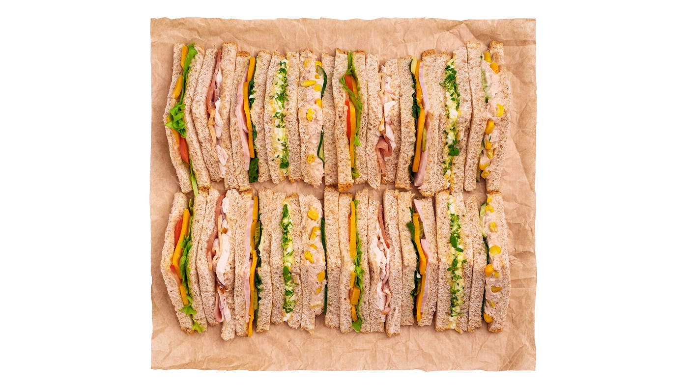 Platter of 20 Mixed Sandwiches