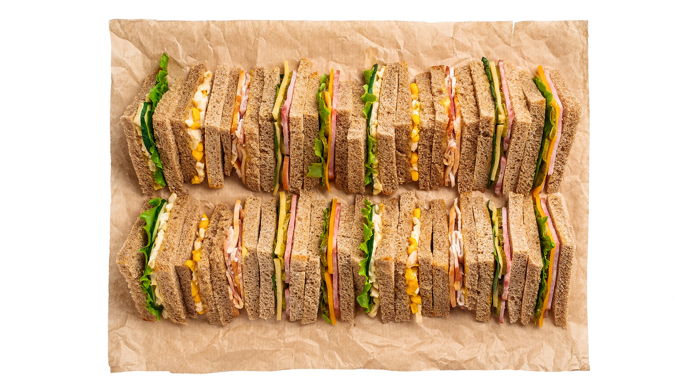 Meat Sandwich Platter — 20 pcs