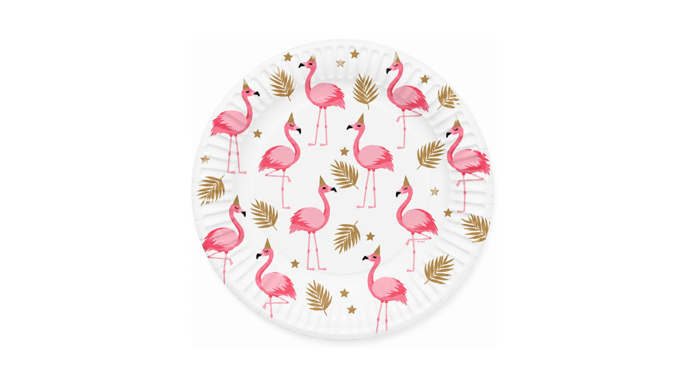 Boland Flamingo Paper Plates – 10 pcs