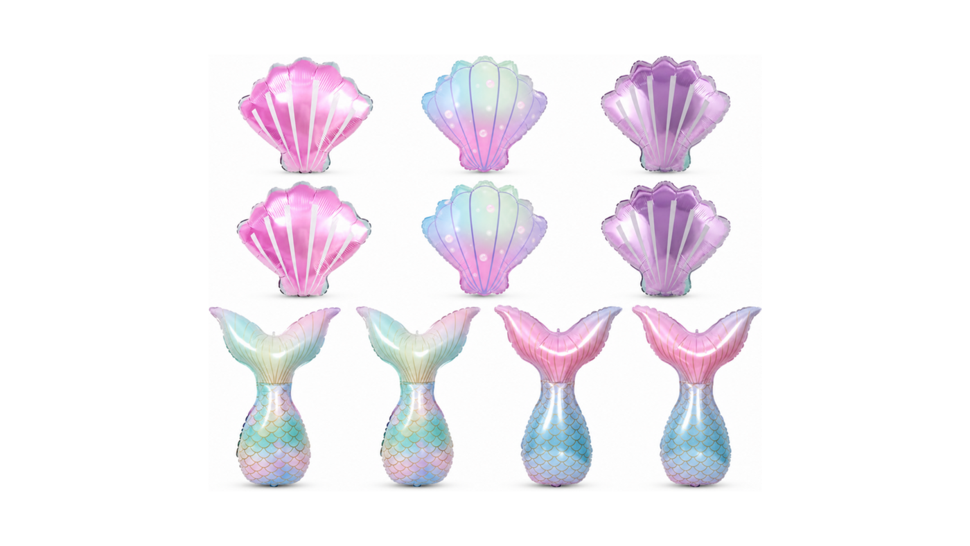 Seashell Foil Balloons