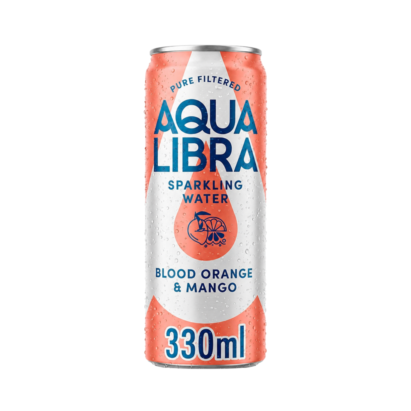 Aqua Libra Sparkling Water Blood Orange & Mango