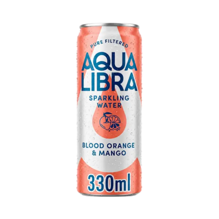 Aqua Libra Sparkling Water Blood Orange & Mango