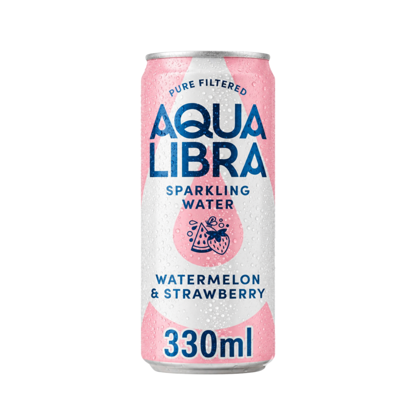 Aqua Libra Sparkling Water Watermelon & Strawberry