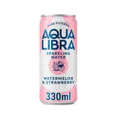 Aqua Libra Sparkling Water Watermelon & Strawberry