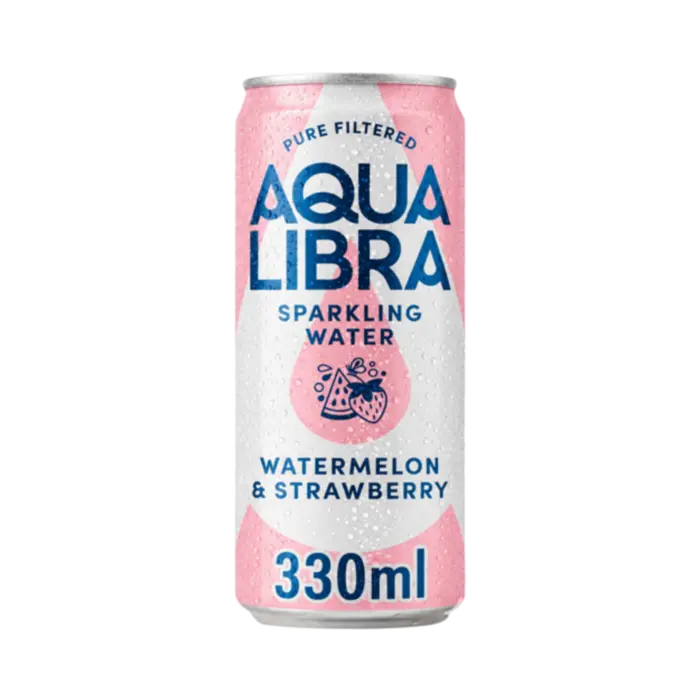 Aqua Libra Sparkling Water Watermelon & Strawberry