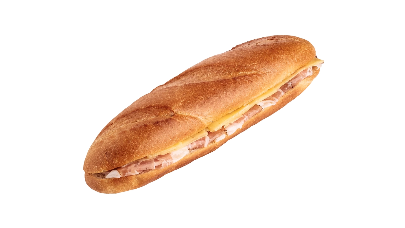 Wrapped British Gammon & Cheddar Sub Roll