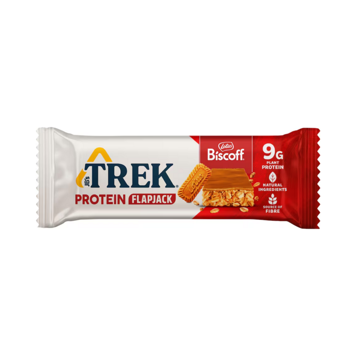 TREK Lotus Biscoff Protein Flapjack