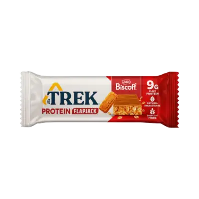 TREK Lotus Biscoff Protein Flapjack