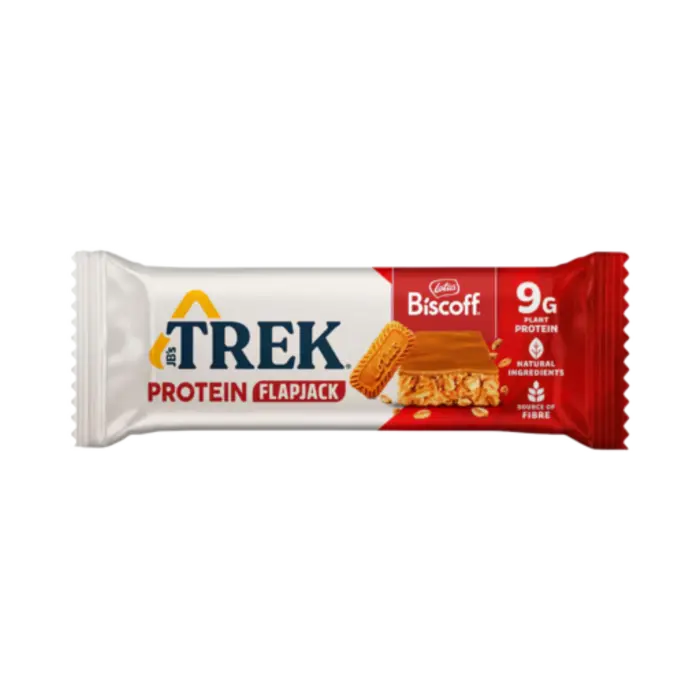 TREK Lotus Biscoff Protein Flapjack