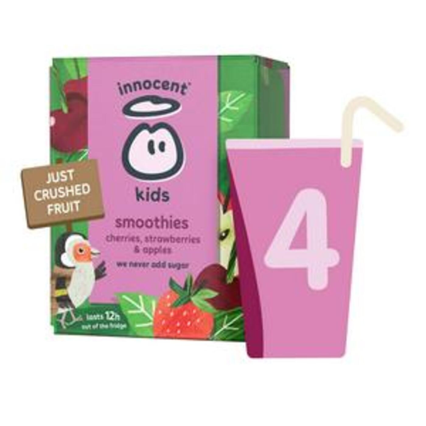Innocent Kids Cherries, Strawberries & Apples Smoothie