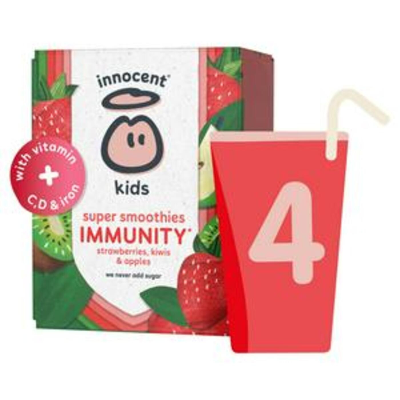 Innocent Kids Strawberries, Kiwis & Apples Super Smoothie