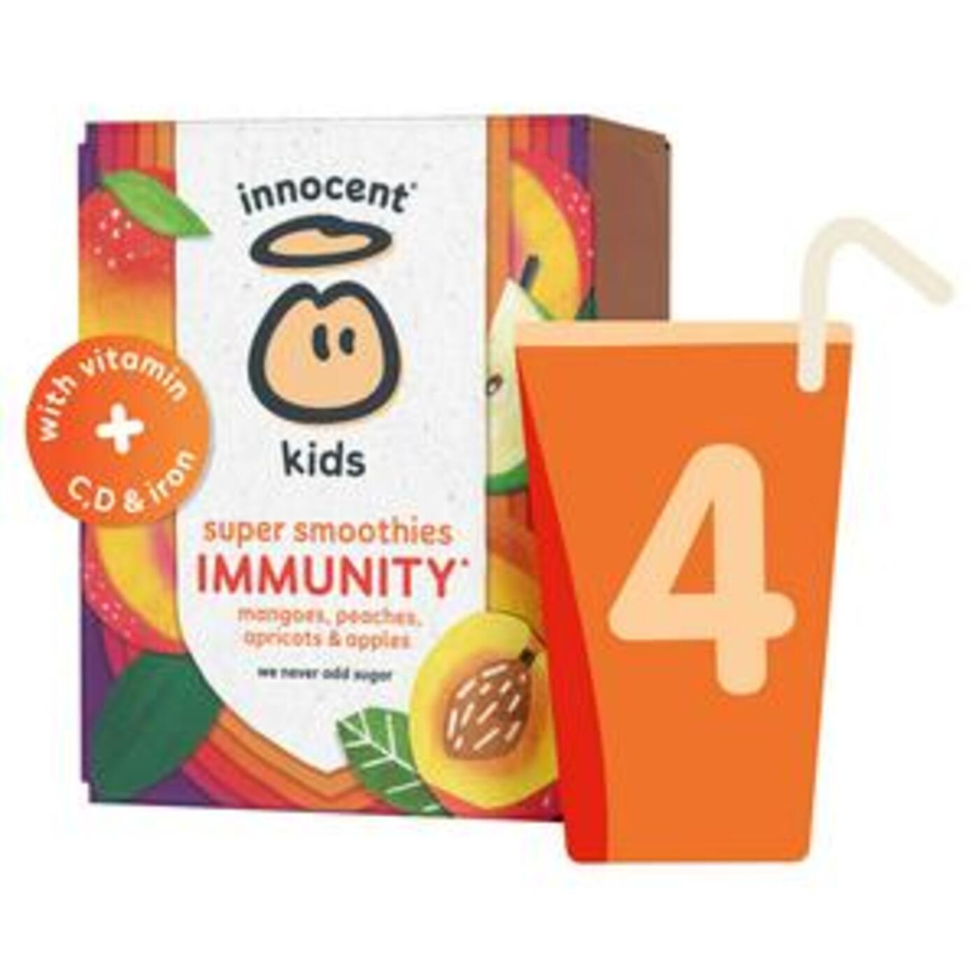Innocent Kids Mangoes, Peaches & Apricots Super Smoothie