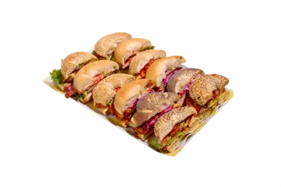 Chicken Bagel Platter