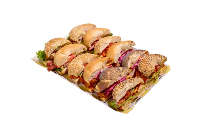 Chicken Bagel Platter
