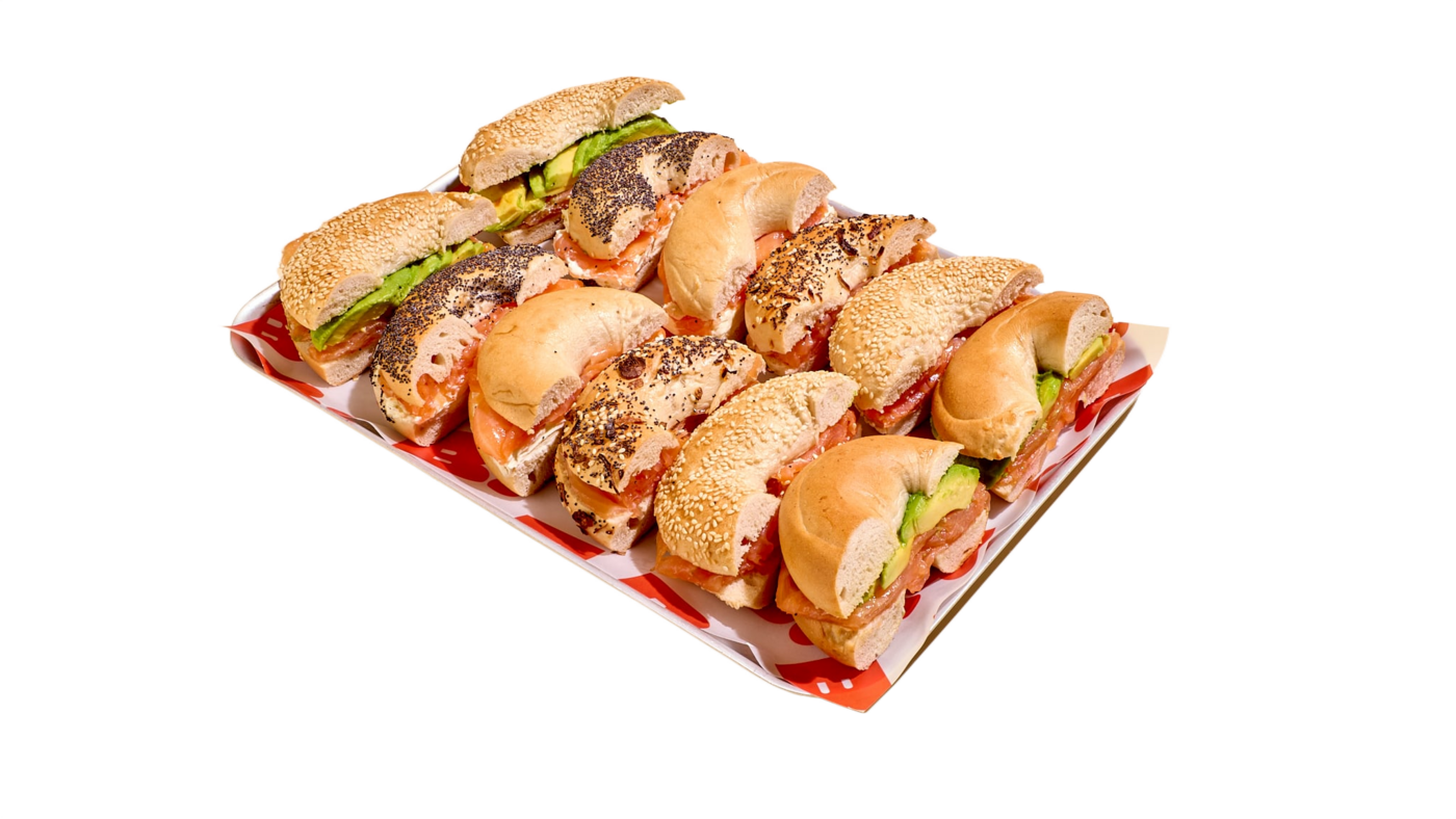 Smoked Salmon Bagel Platter