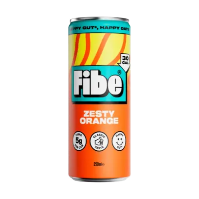 Fibe Zesty Orange Prebiotic Soda