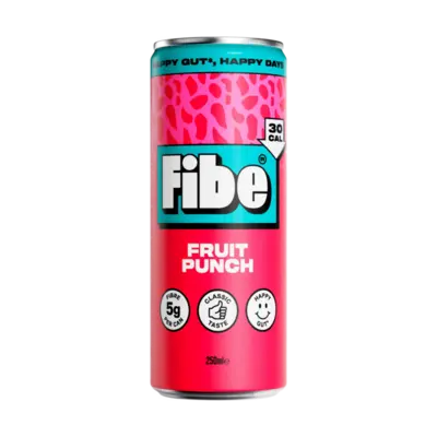 Fibe Fruit Punch Prebiotic Soda