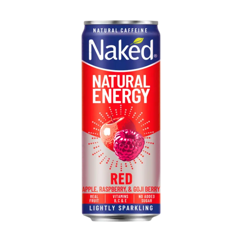 Naked Apple, Raspberry and Goji Berry Natural Energy Drink