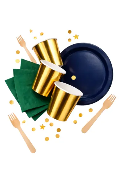 Emerald & Gold Cocktail