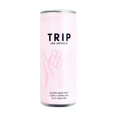 Elderflower & Mint CBD Infused Energy Drink