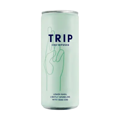 Lemon & Basil CBD Infused Energy Drink